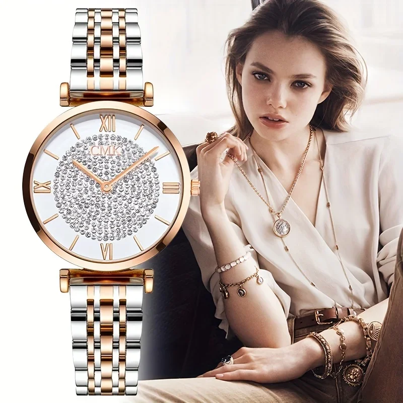 Vintage Fashion Watches - Luxurious Vintage Roman Numeral Dial Quartz