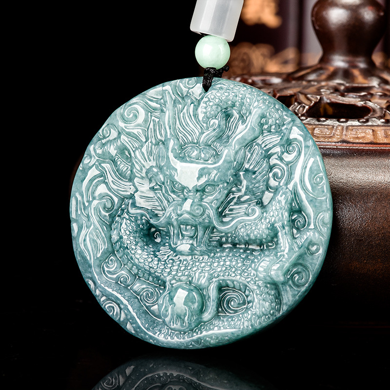 Burmese Jadeite Dragon Pendant - Vintage Fashion For Women review and price
