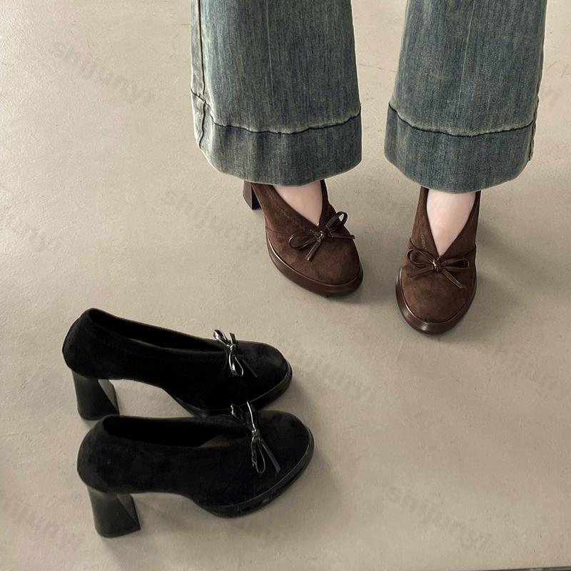 Women's High Heels 2025 Spring - Vintage Fashion Designers review and price