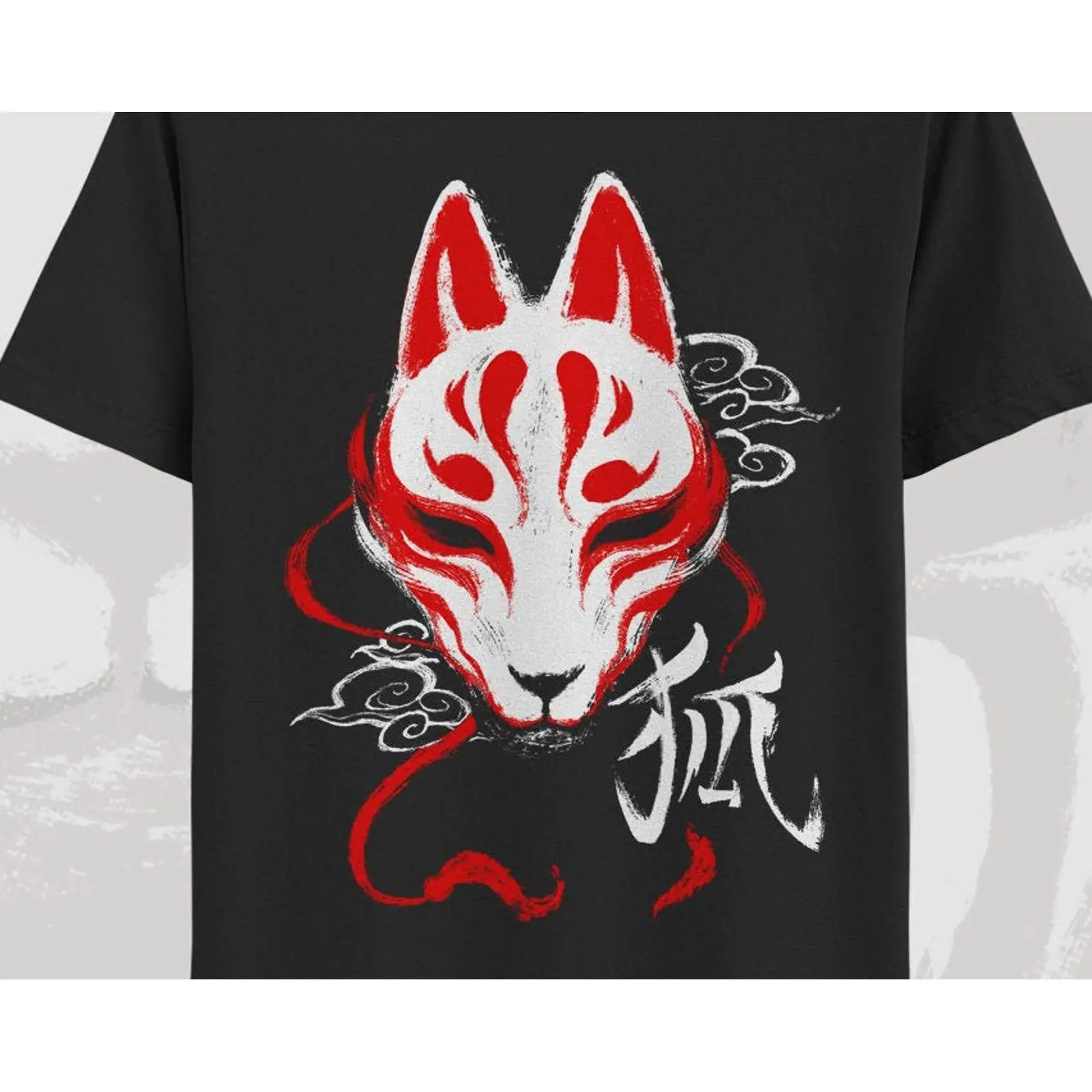 Kitsune mask T shirt japanese  - Vintage Fashion Tokyo review and price