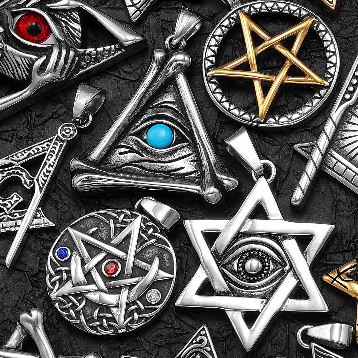 Salomon Star of David Masonic  - Vintage Fashion Newtown review and price