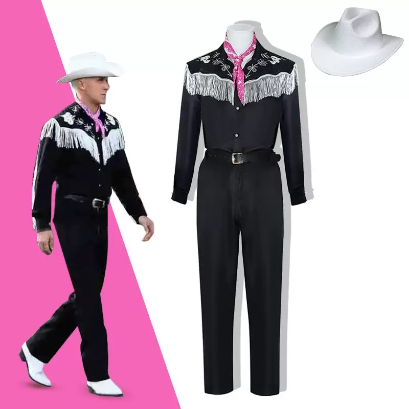 Ryan Gosling Ken Cosplay Costu - Vintage Ken Fashion review and price