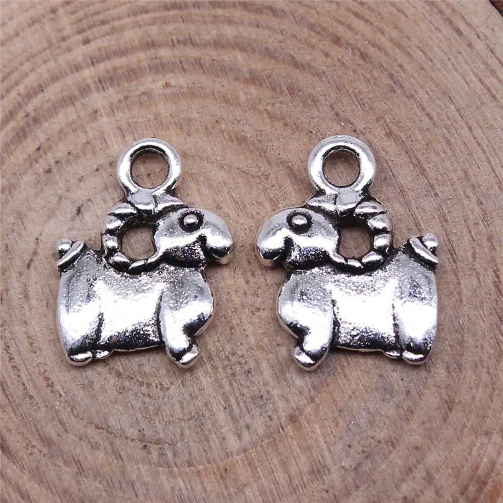 10pcs 11x14mm Antique Silver C - Vintage Fashion Theme review and price