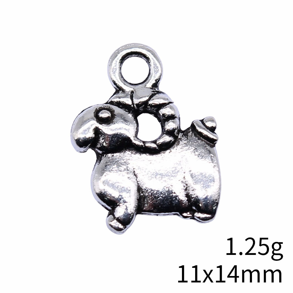 10pcs 11x14mm Antique Silver C - Vintage Fashion Theme review and price