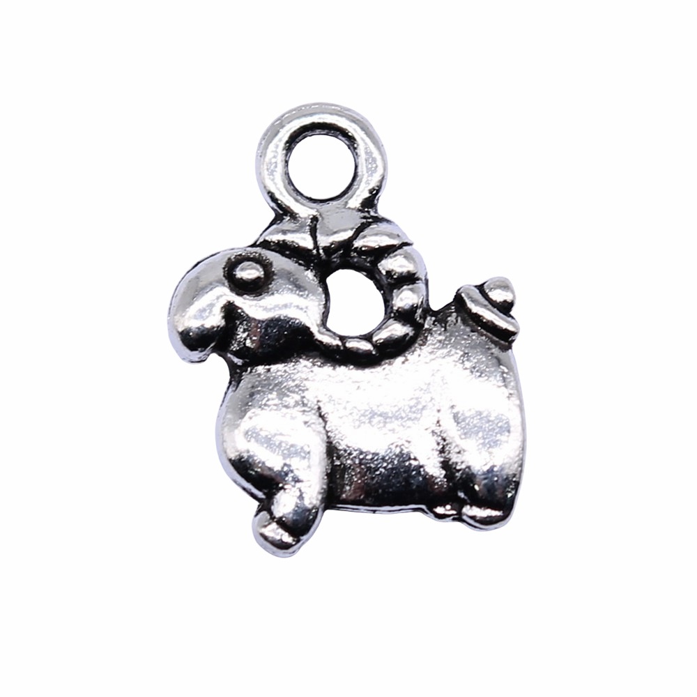 10pcs 11x14mm Antique Silver C - Vintage Fashion Theme review and price
