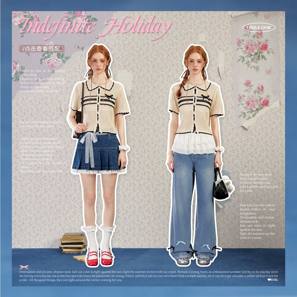 Women Knitted Ribbed Blouse Sh - Vintage Fashion Korea review and price