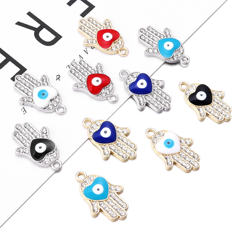 10Pcs/Lot Hand Shape with Crys - Vintage Fashion Earrings review and price
