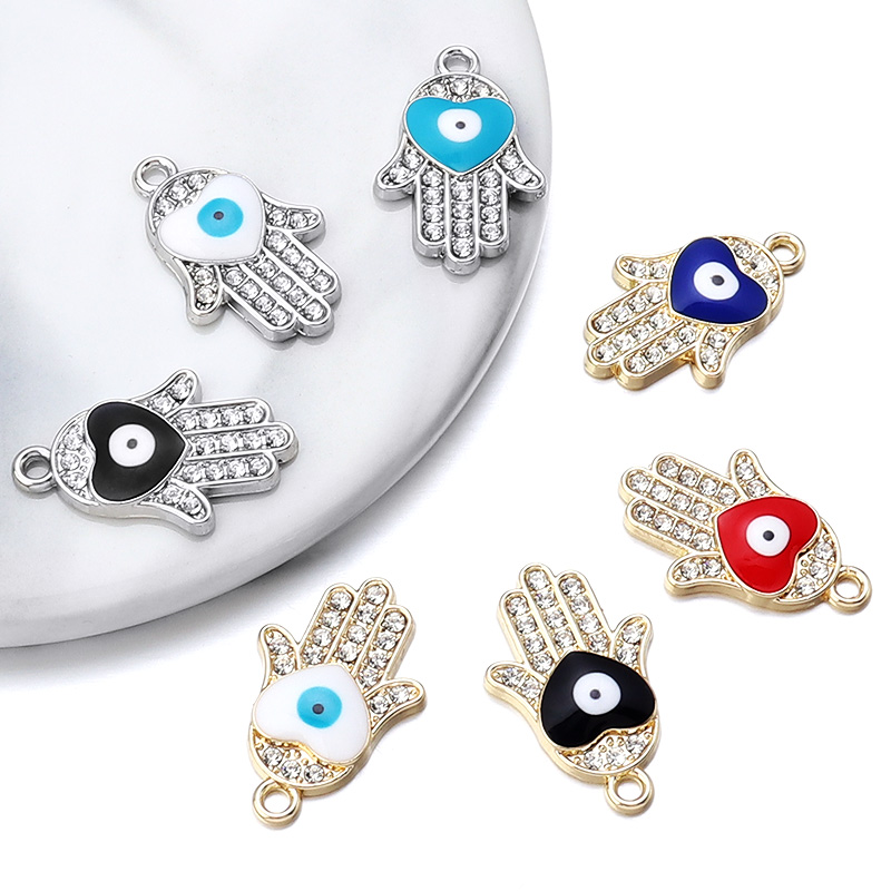 10Pcs/Lot Hand Shape with Crys - Vintage Fashion Earrings review and price