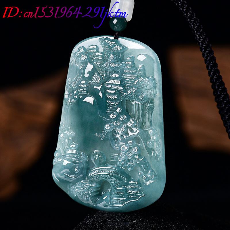 Natural Burmese Jadeite Scener - Vintage Fashion For Women review and price
