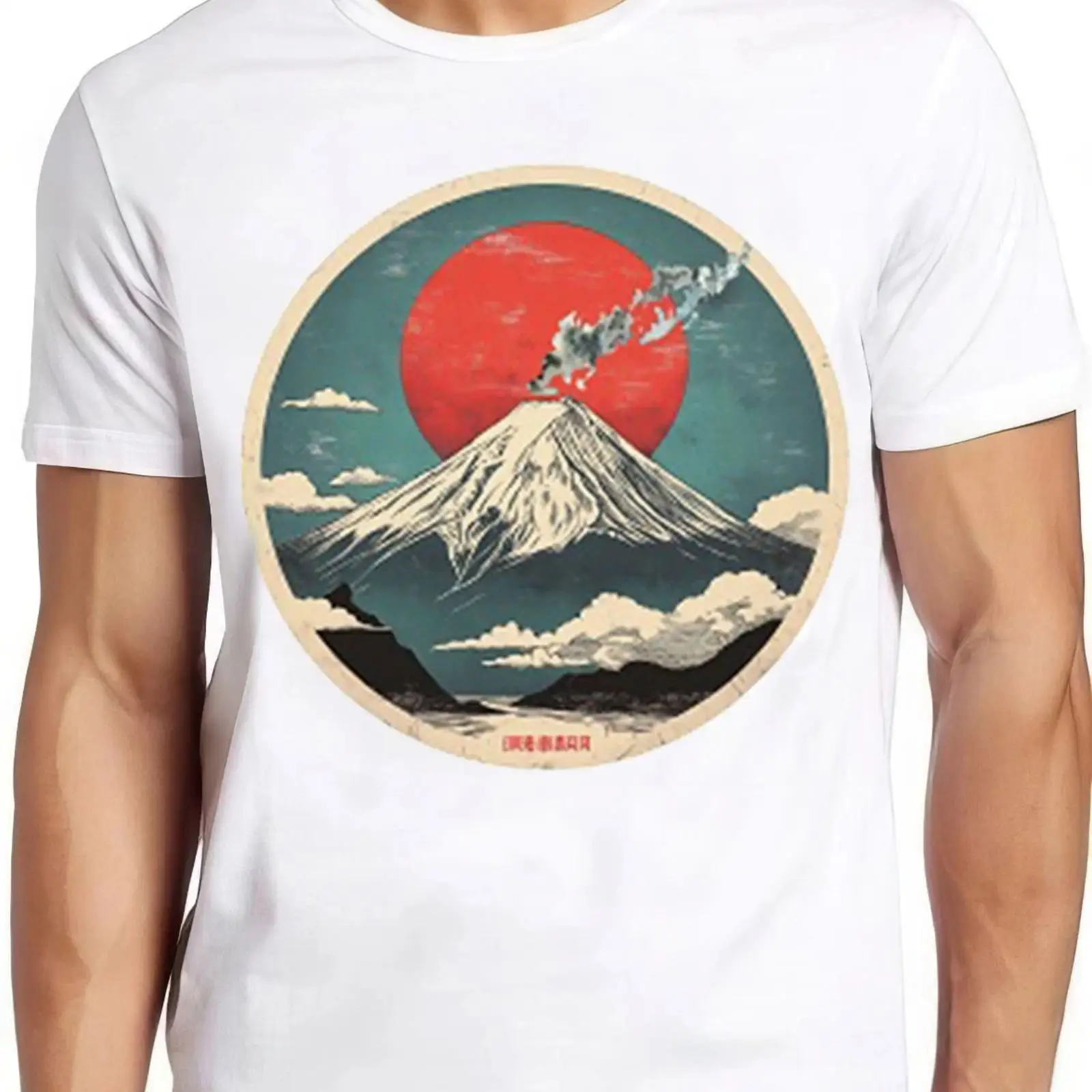 Fuji T Shirt san Mount Japan I - Vintage Fashion Tokyo review and price