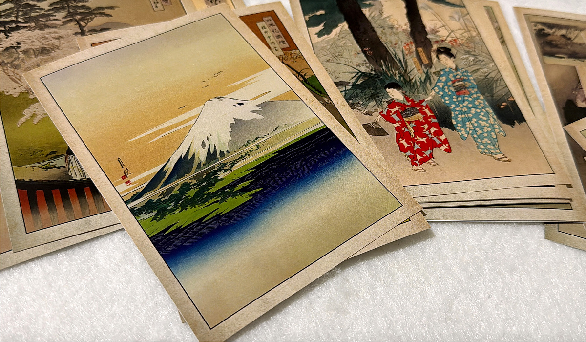 30Pcs Ogata Gekko Painting Pho - Vintage Fashion Journal review and price