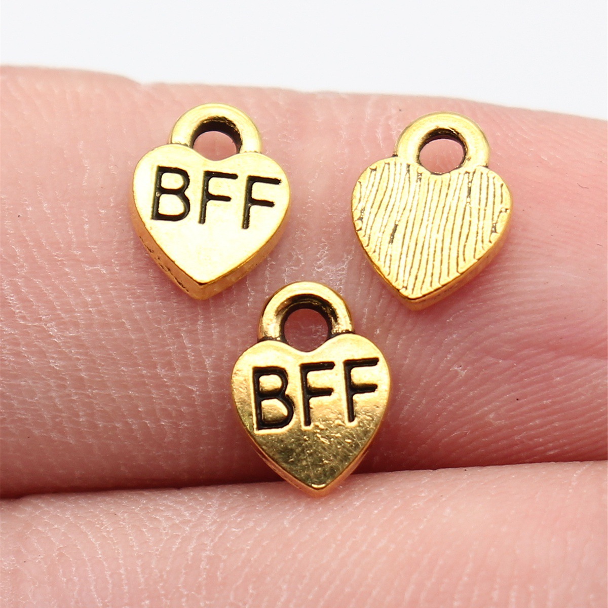 40pcs 9.3x7mm Antique Gold Col - Vintage Fashion Theme review and price