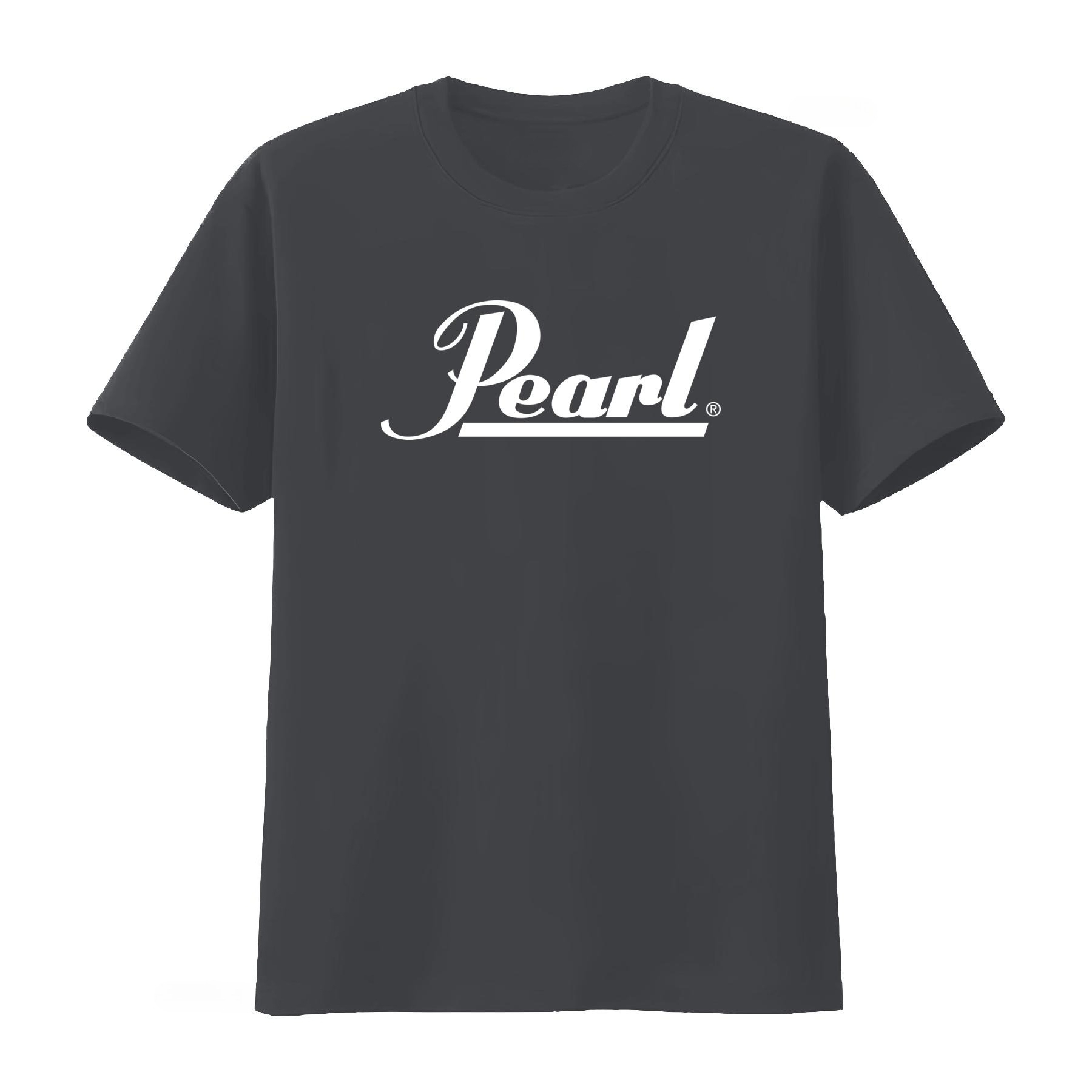 Pearl Drums Logo T Shirt Black - Vintage Fashion Icons review and price
