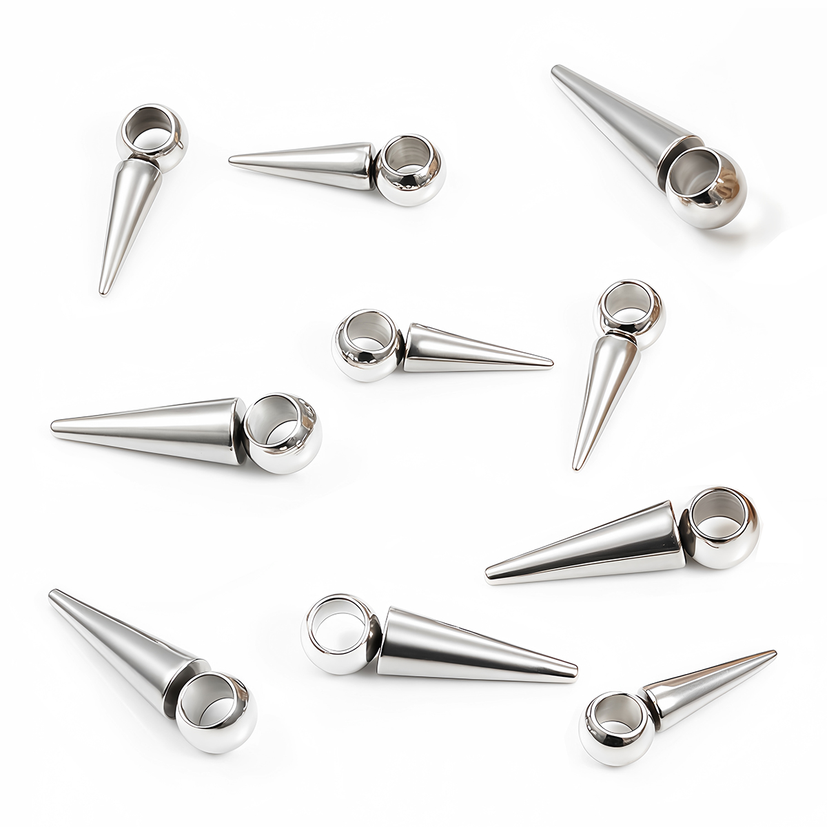 10pcs Retro Cone Charms Pendan - Vintage Fashion Earrings review and price