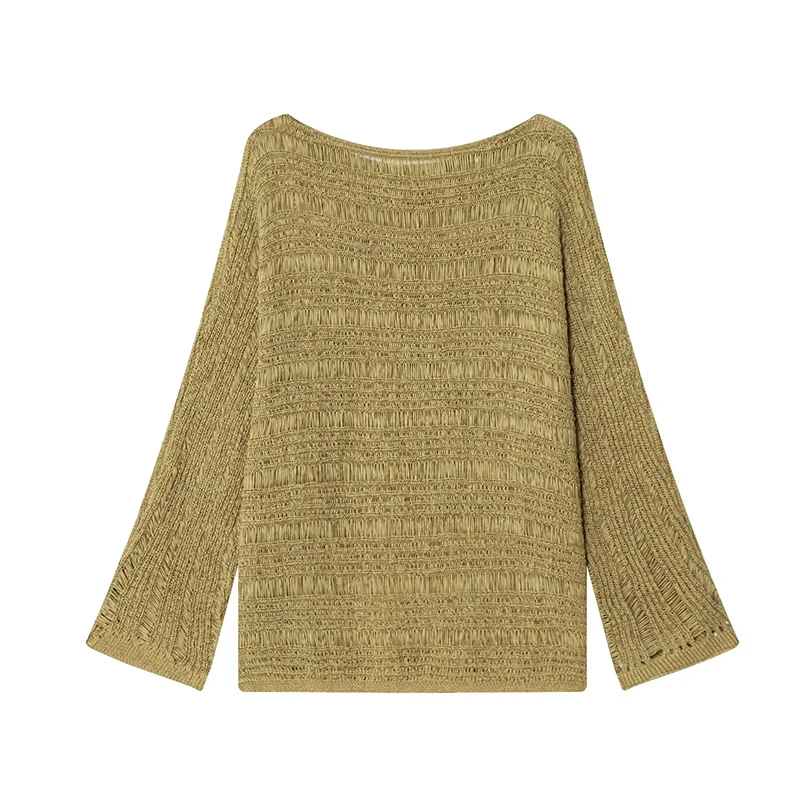 Vintage Boat Neck Knit Sweater - Vintage Fashion For Women review and price