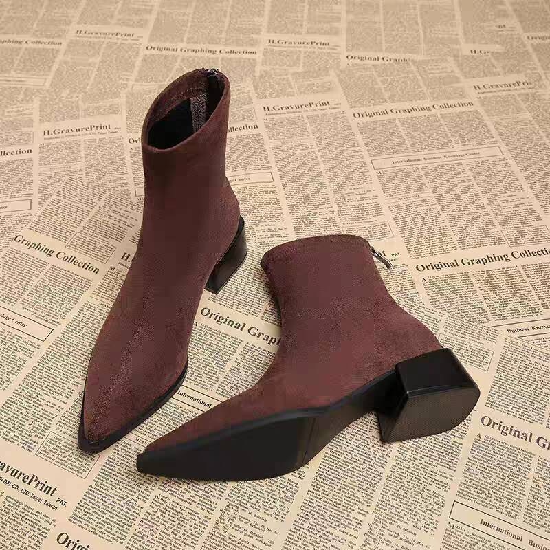 New Low Heel Women Mordern Ank - Vintage Fashion Designers review and price