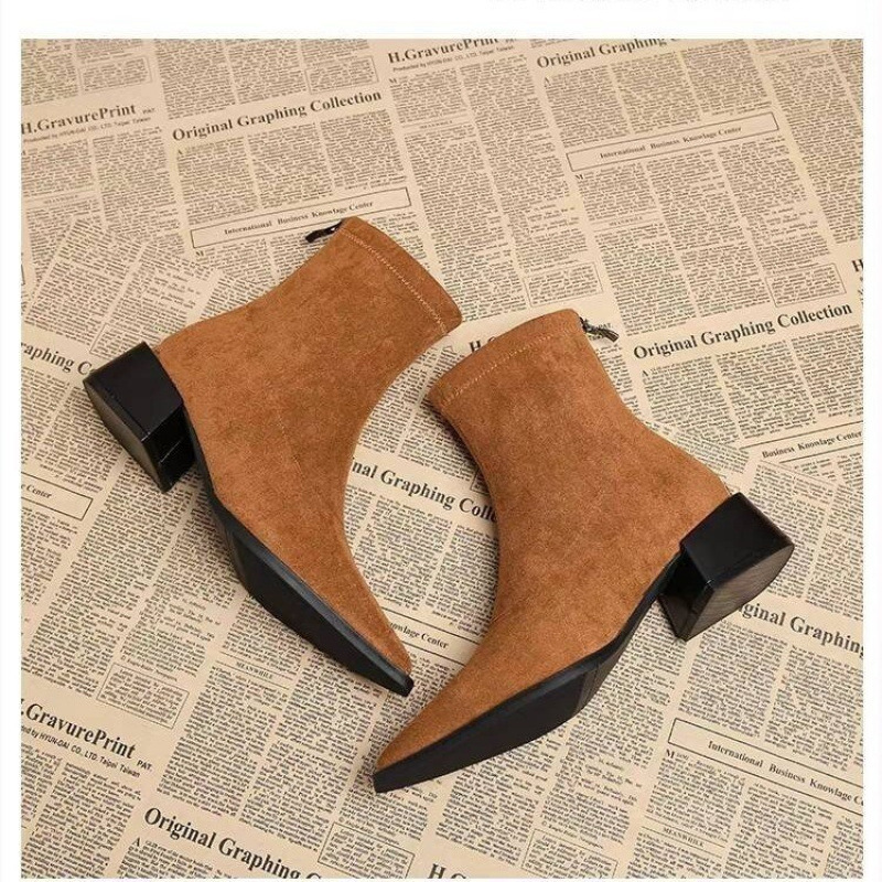 New Low Heel Women Mordern Ank - Vintage Fashion Designers review and price