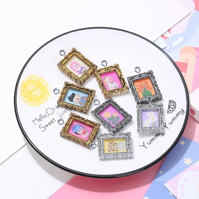 10Pcs Flatback Cabochon Vintag - Vintage Fashion Earrings review and price
