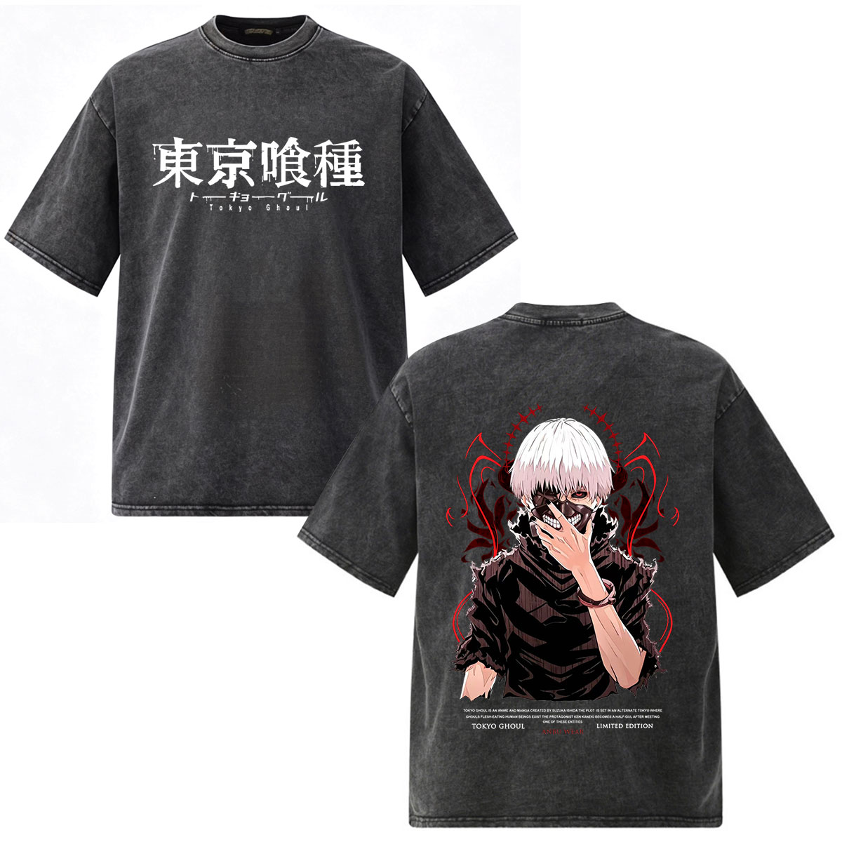 Vintage Washed Anime Tokyo Gho - Vintage Fashion Tokyo review and price