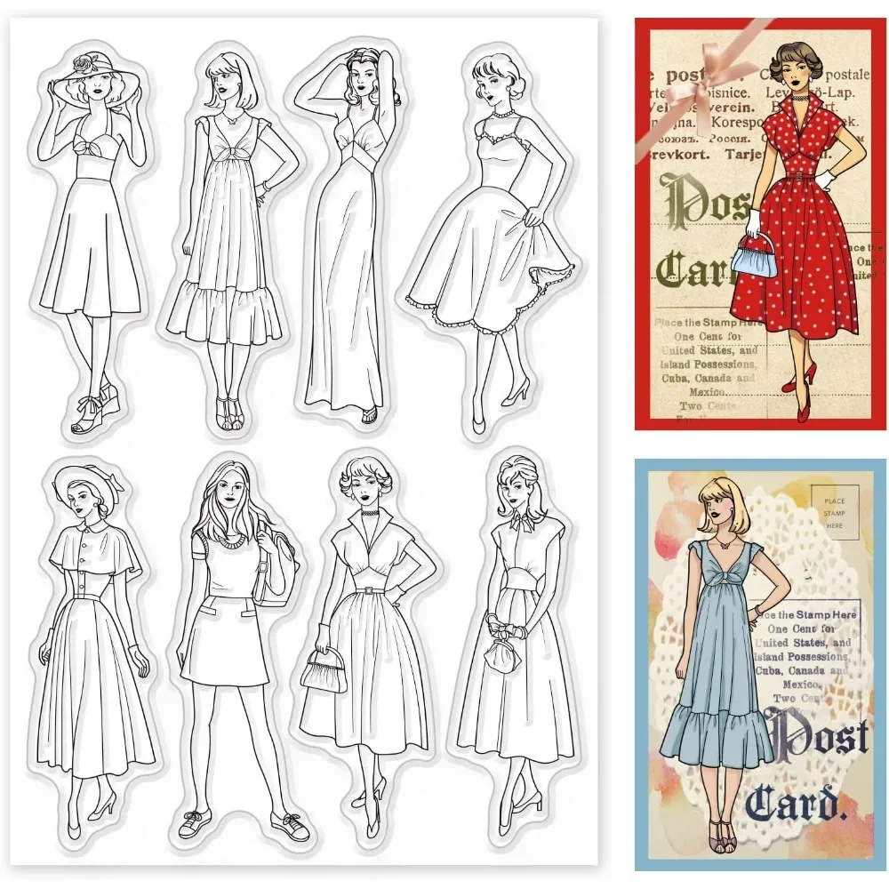 Fashion Woman Silicone Clear S - Vintage Fashion Journal review and price