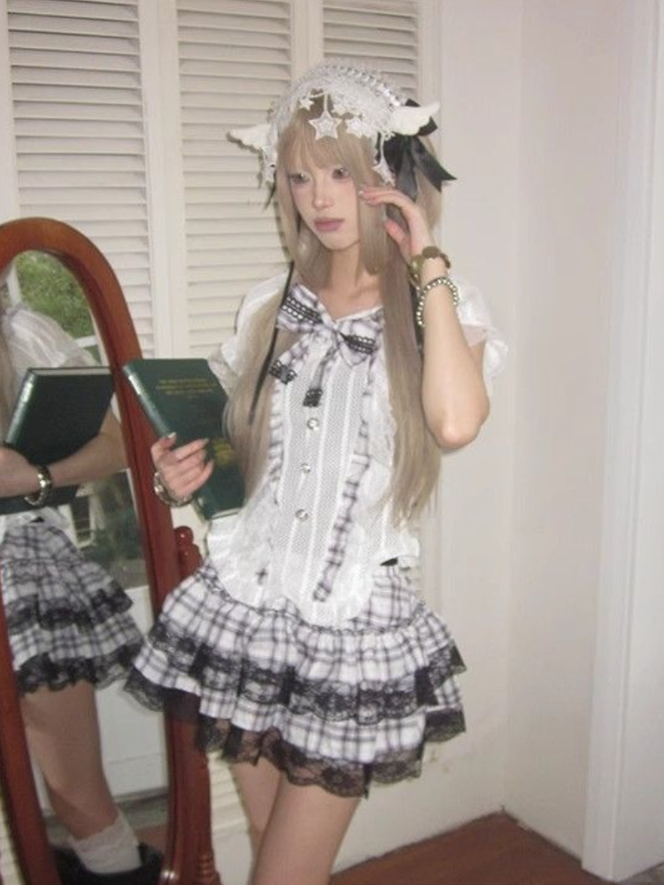 Japanese Sweet Preppy Style 2  - Vintage Fashion Pieces review and price