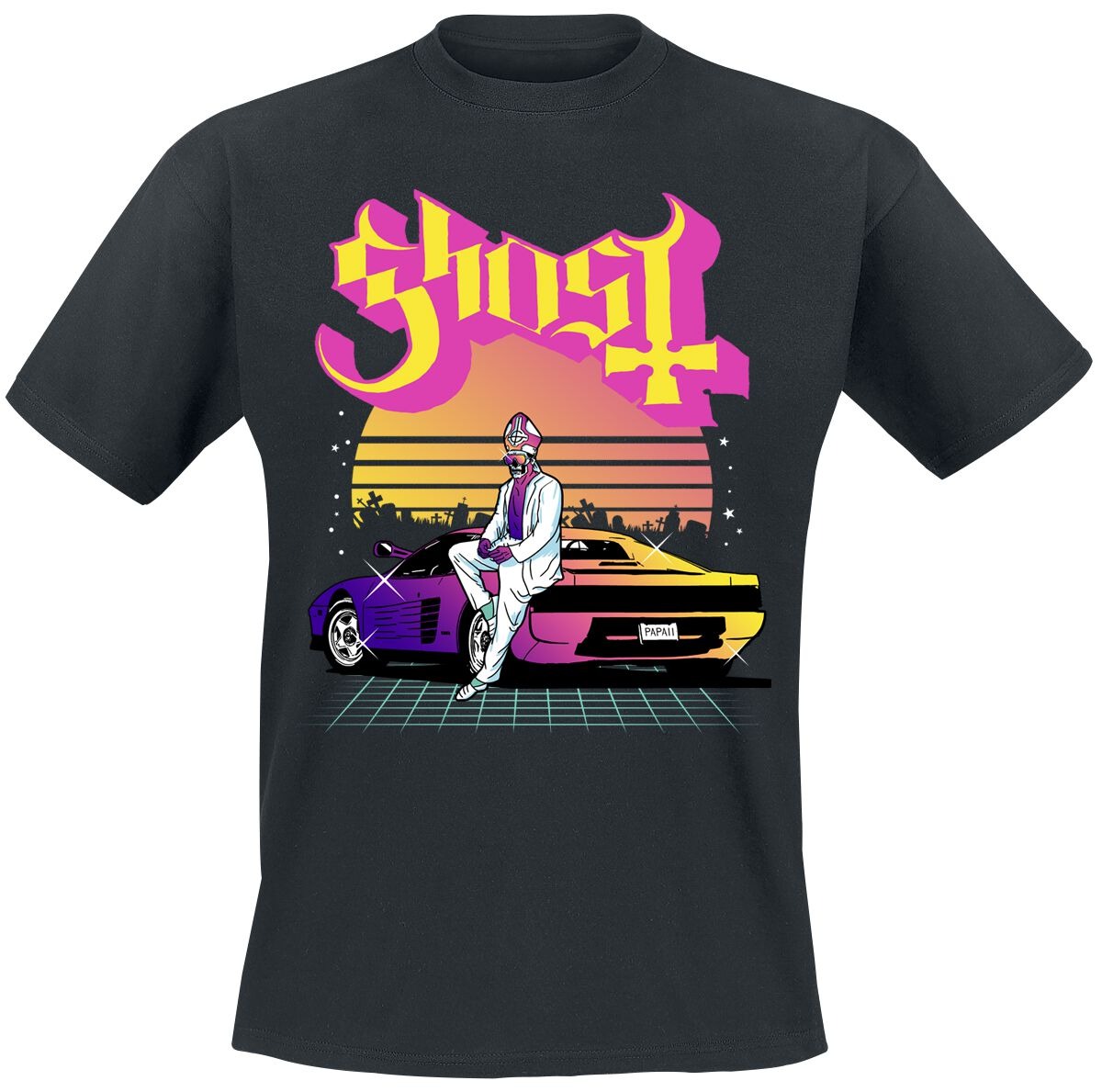 Ghost Vintage Band Logo Print  - Vintage Fashion Icons review and price
