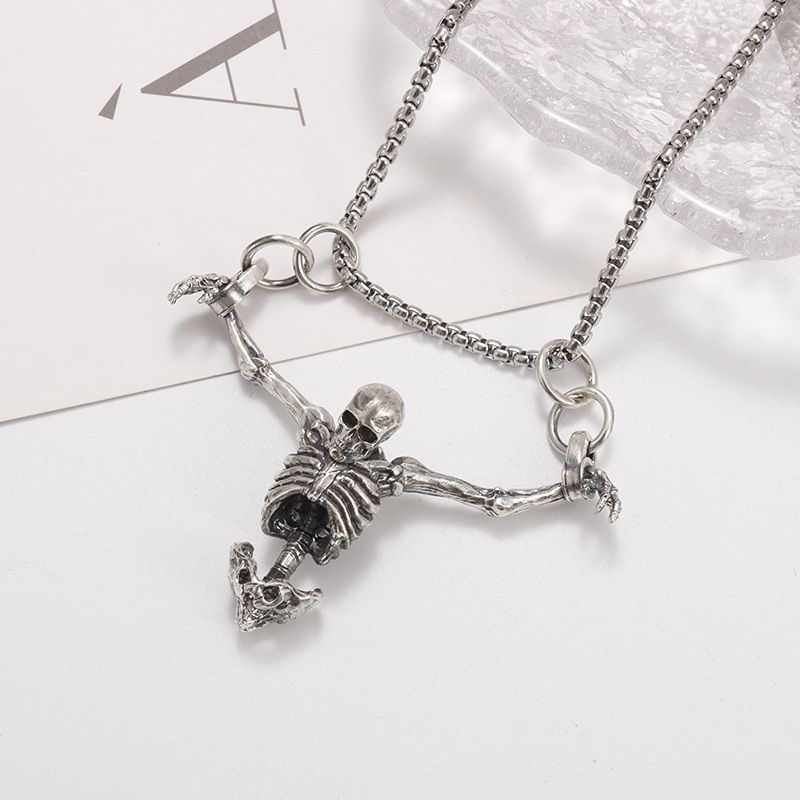 Mens Gothic Vintage Silver Pla - Quirky Vintage Fashion review and price
