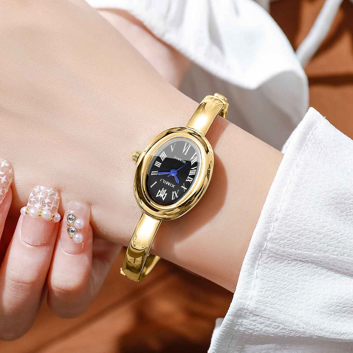 2026XIMILI Vintage Oval Bangle - Vintage Fashion Watches review and price