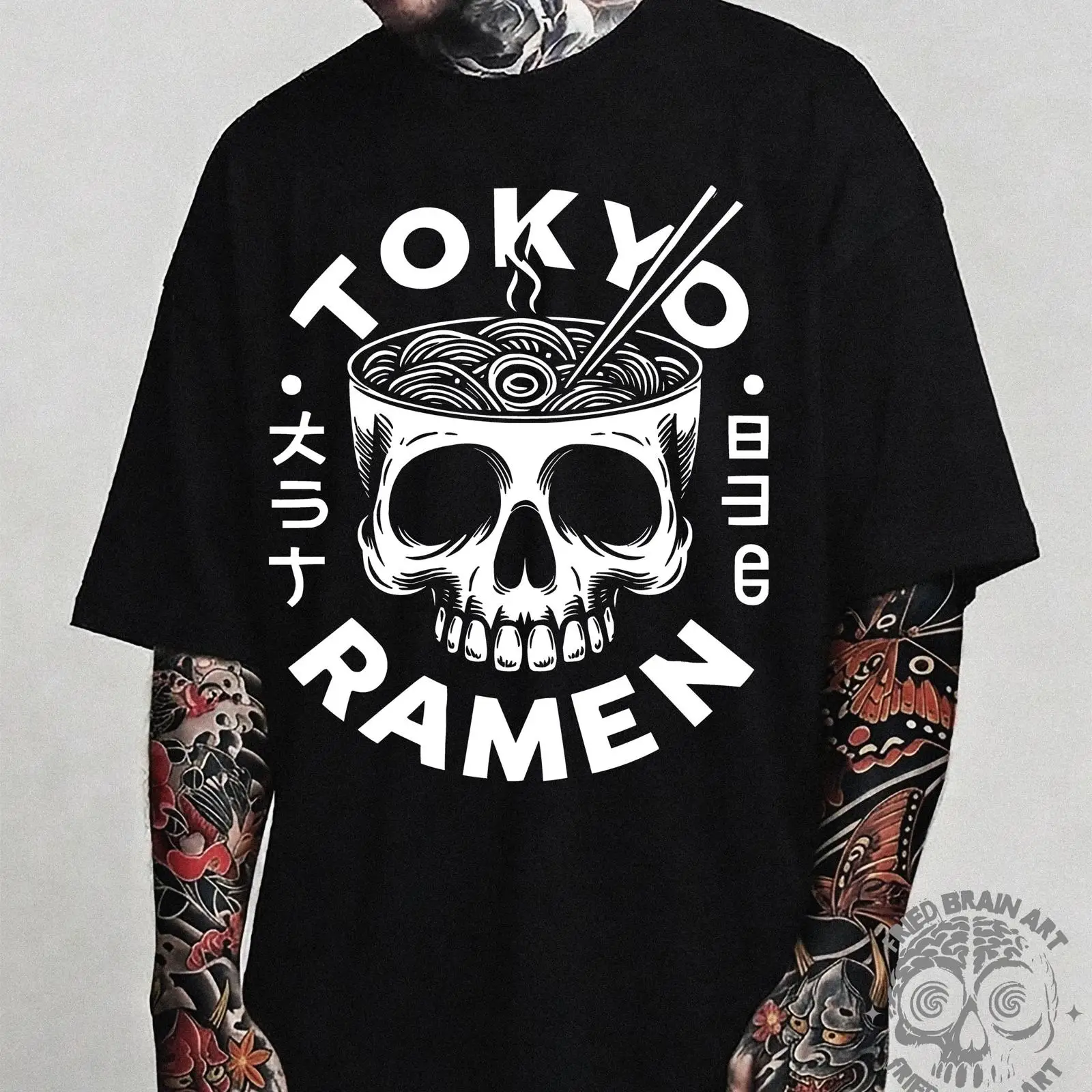 Tokyo Skull Ramen T Shirt Japa - Vintage Fashion Tokyo review and price