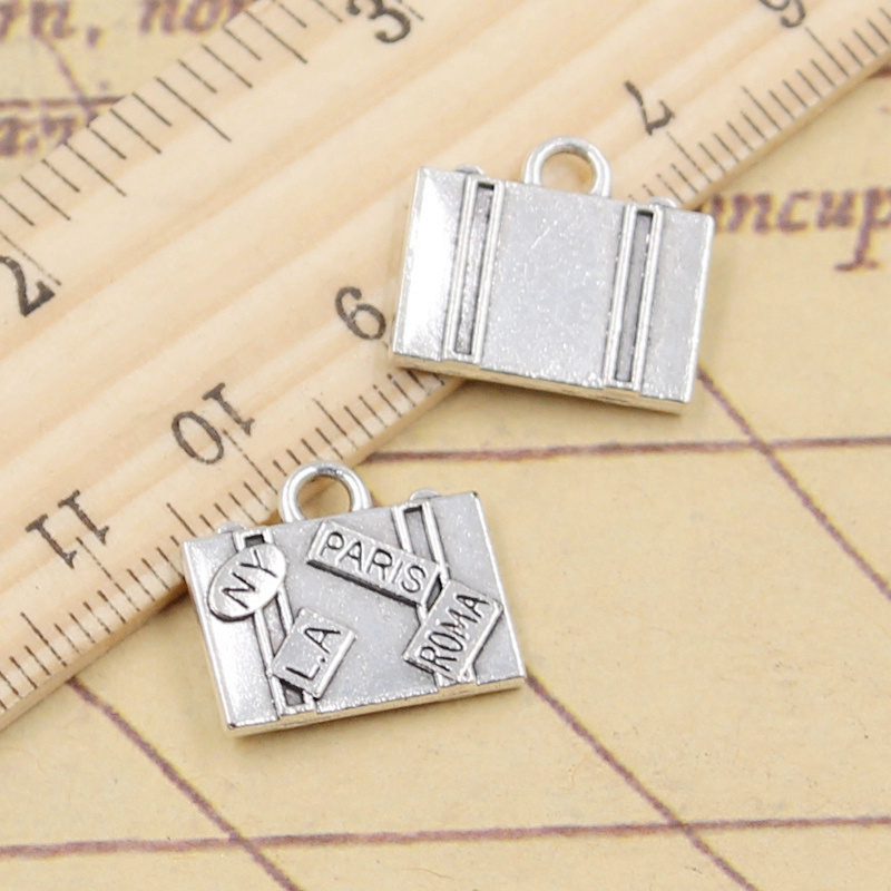 10pcs Charms Travel Bags New Y - Vintage Fashion York review and price