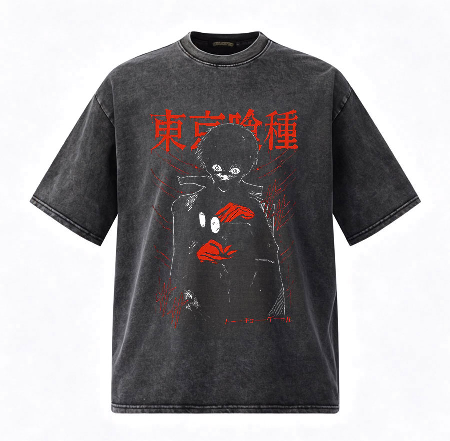 Vintage Washed Anime Tokyo Gho - Vintage Fashion Tokyo review and price