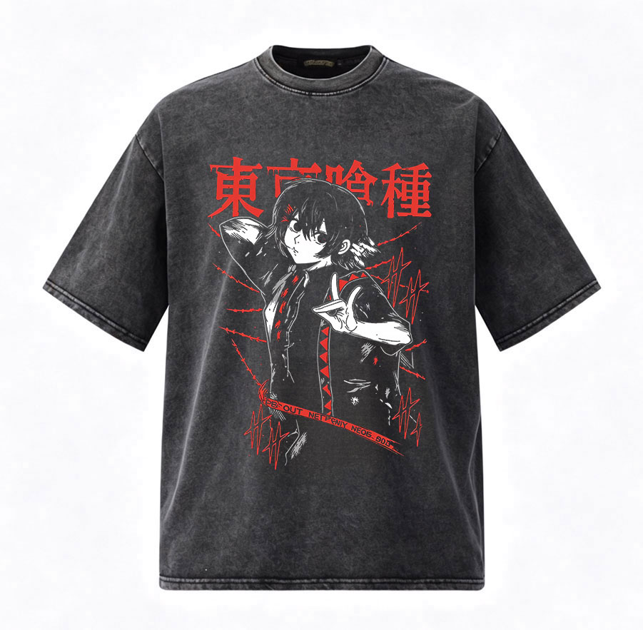 Vintage Washed Anime Tokyo Gho - Vintage Fashion Tokyo review and price