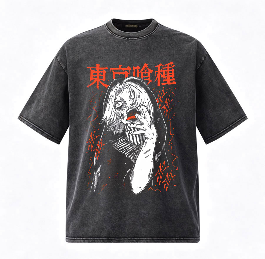Vintage Washed Anime Tokyo Gho - Vintage Fashion Tokyo review and price