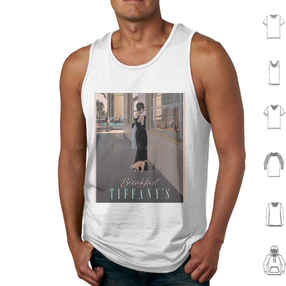 Breakfast Tank Tops Vest Sleev - Vintage Fashion Icons review and price