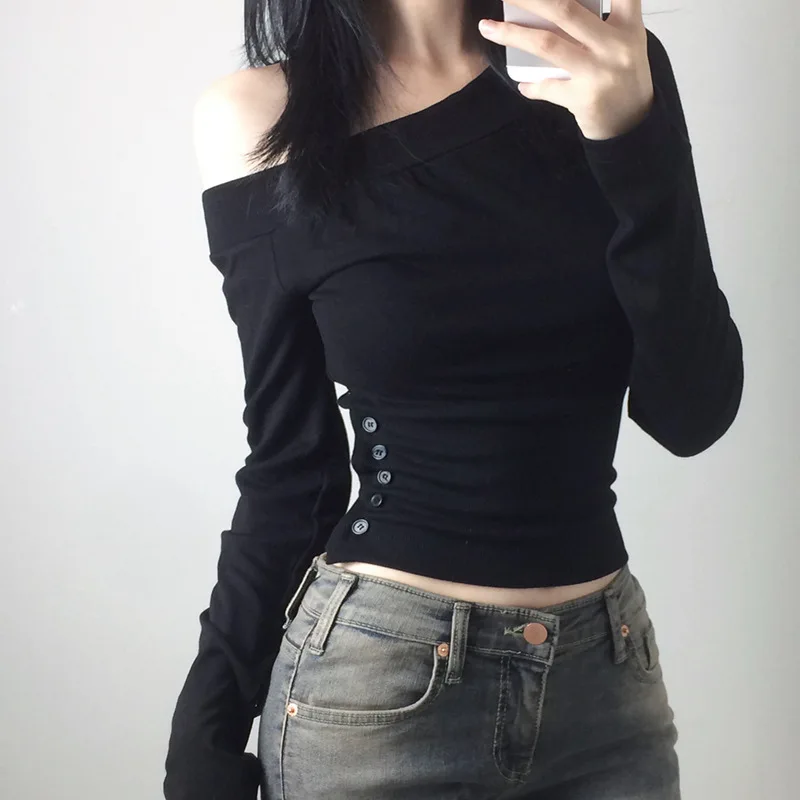 Y2K Vintage Pleated Button T-S - Vintage Fashion For Women review and price