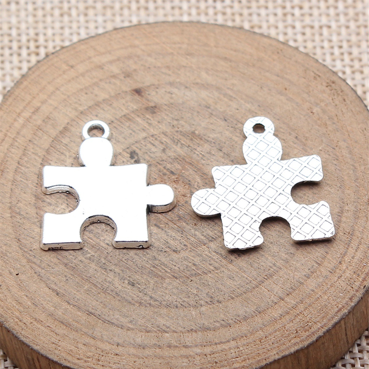WYSIWYG 10pcs 23x20mm 2 Colors - Vintage Fashion Pieces review and price