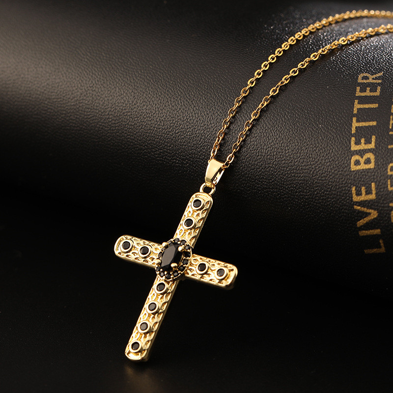 New Design Zircon Cross Pendan - Vintage Fashion Newtown review and price