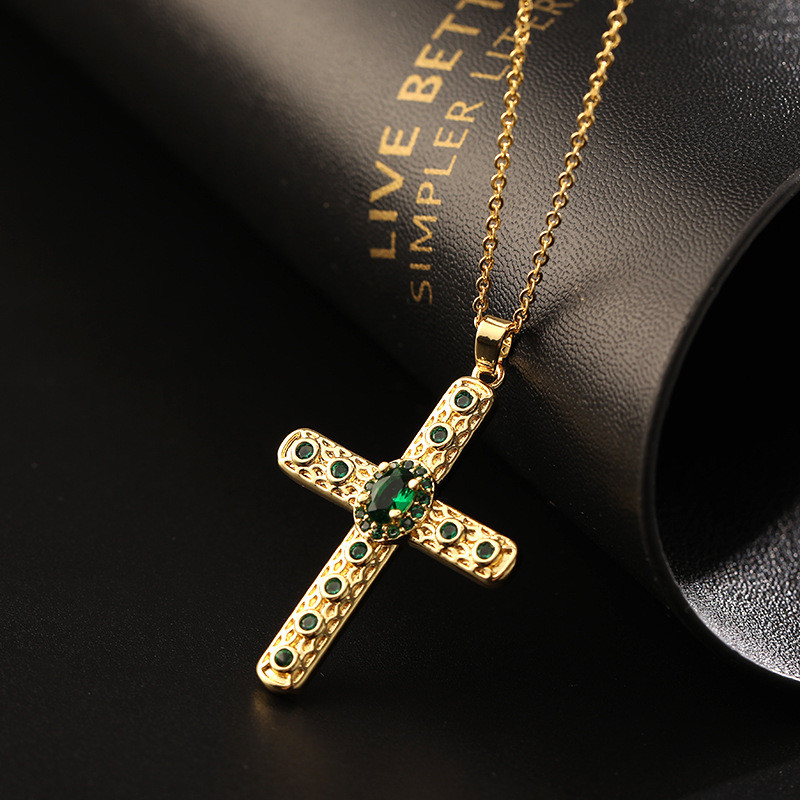New Design Zircon Cross Pendan - Vintage Fashion Newtown review and price