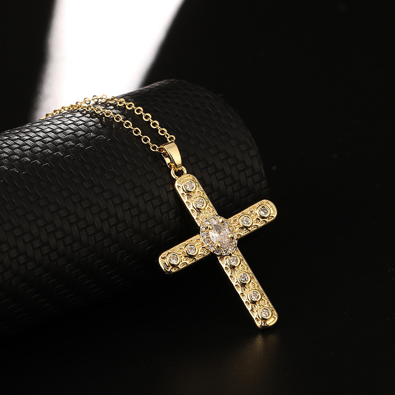 New Design Zircon Cross Pendan - Vintage Fashion Newtown review and price
