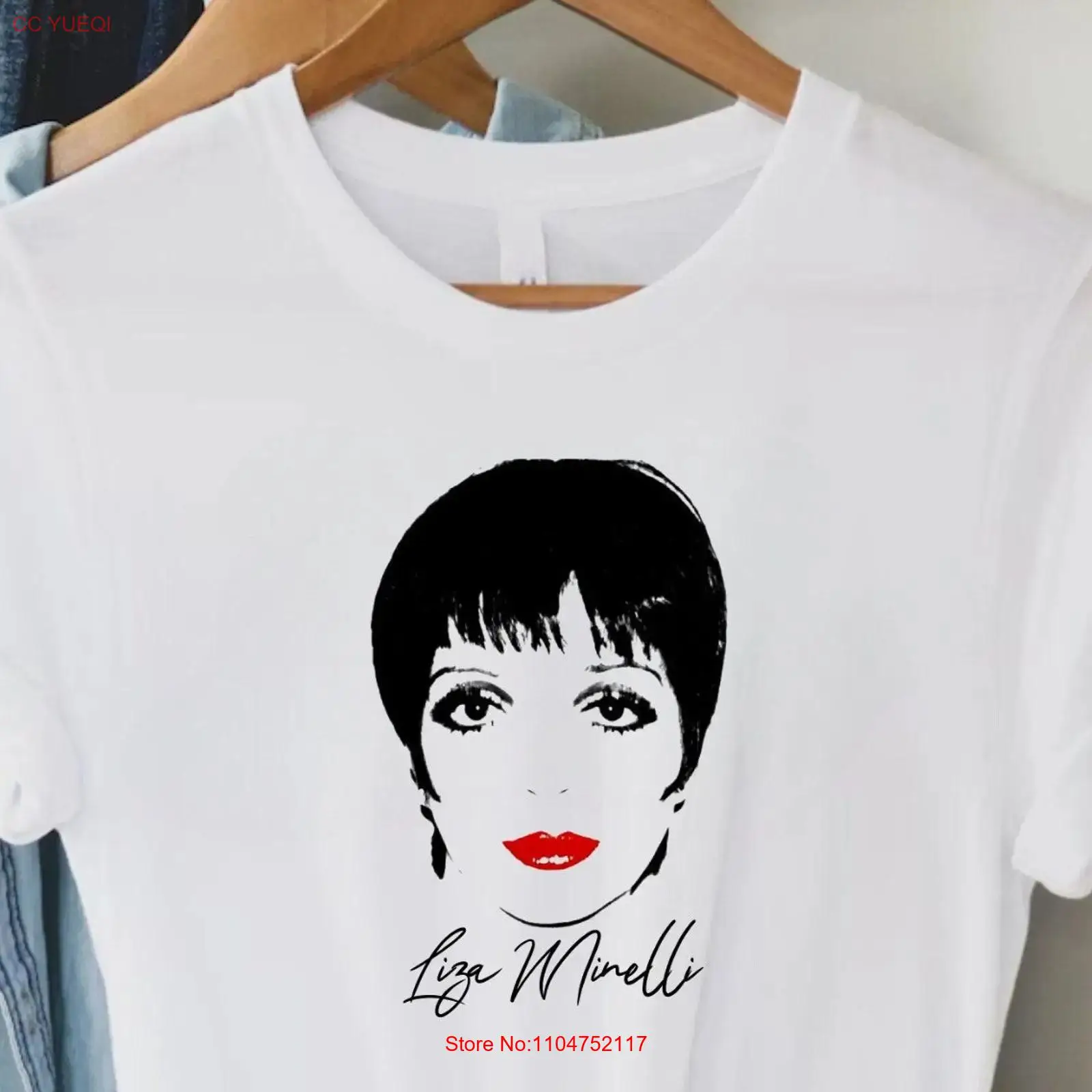 Liza Minnelli Iconic T Shirt T - Vintage Fashion Icons review and price