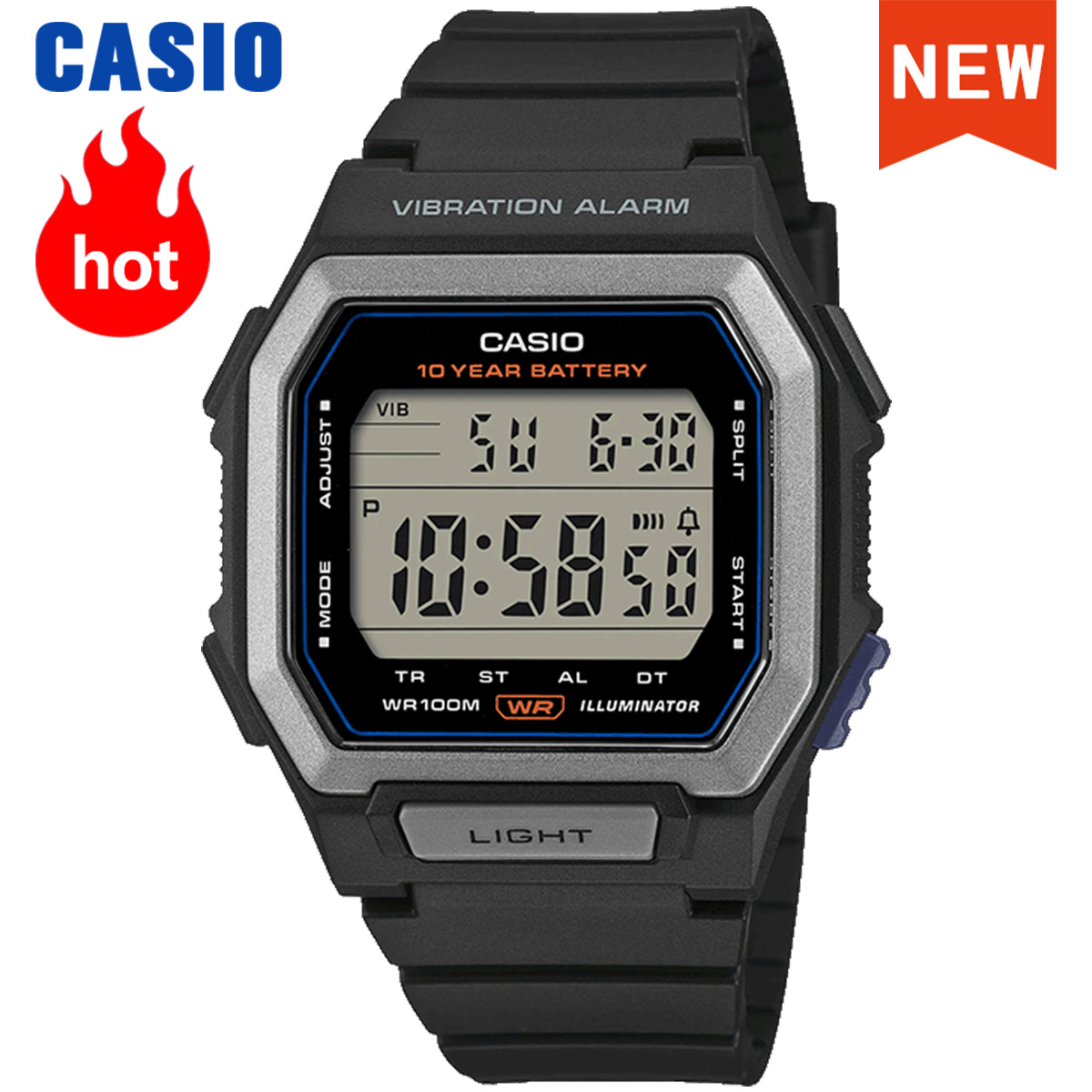 Casio Watch New 2026 Model W-7 - Vintage Fashion Model review and price