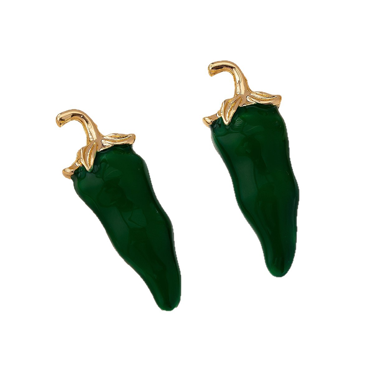 Quirky Chili Stud Earrings Wom - Quirky Vintage Fashion review and price