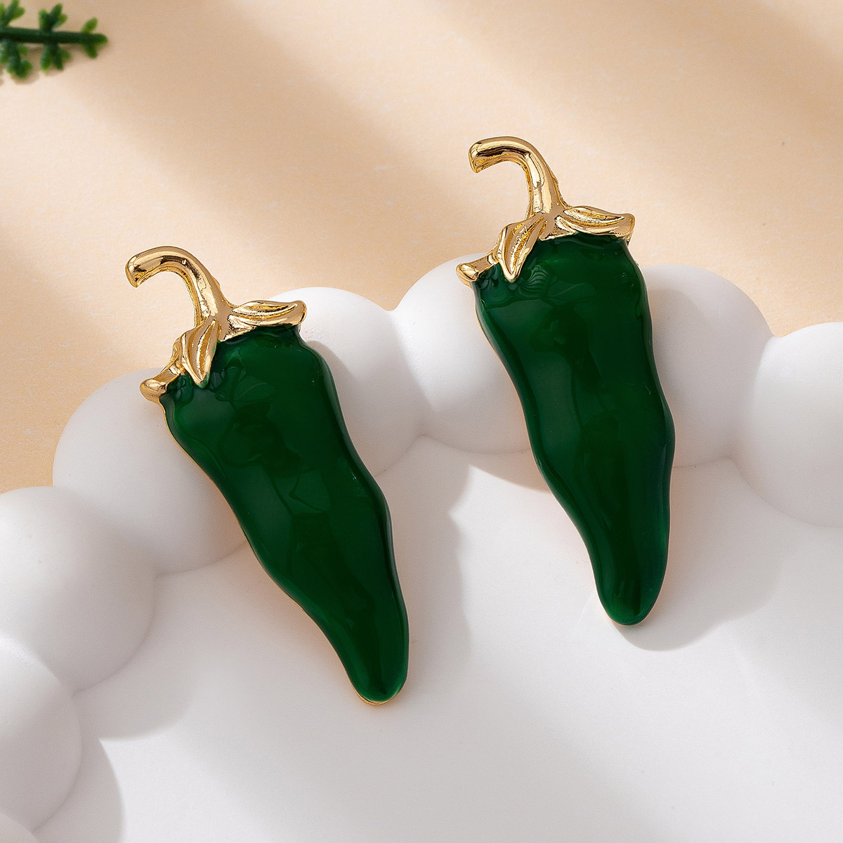 Quirky Chili Stud Earrings Wom - Quirky Vintage Fashion review and price