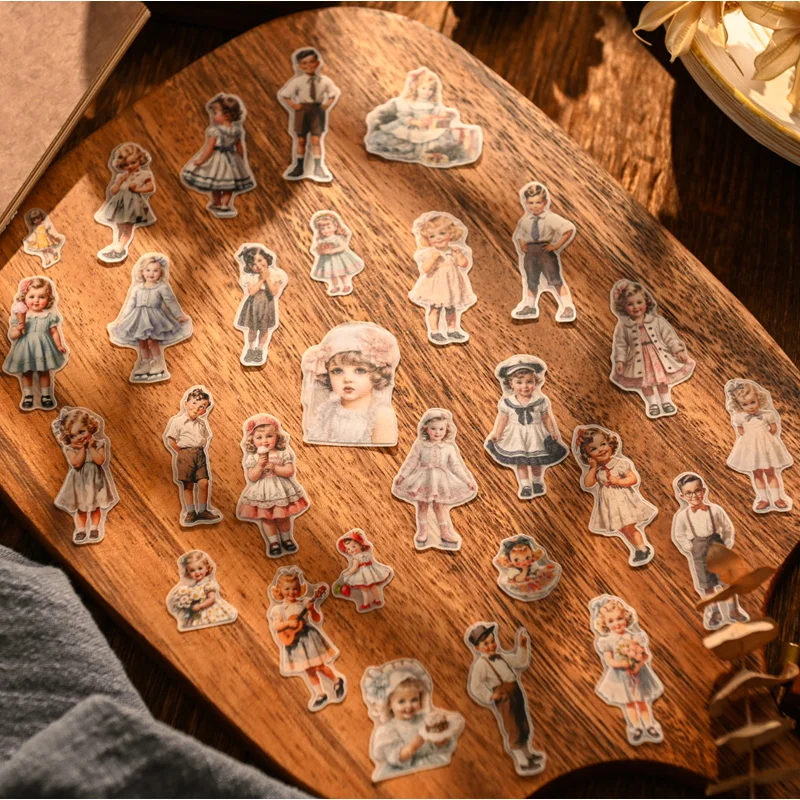 50pcs Vintage Kids Paper Doll  - Vintage Fashion Journal review and price