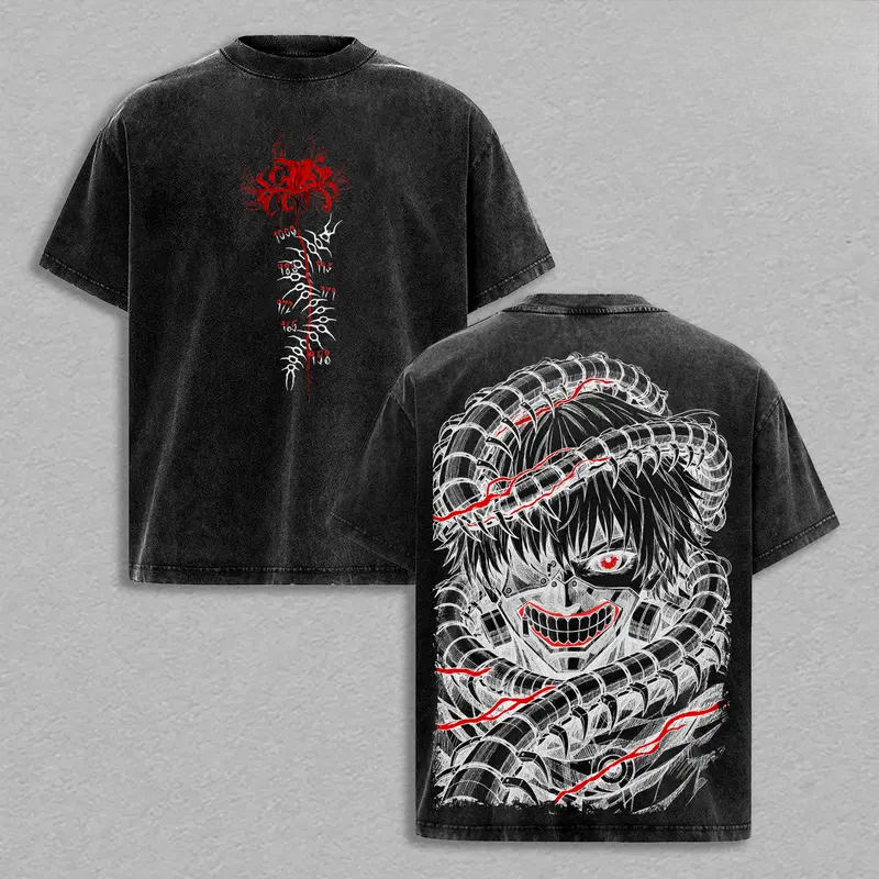 Manga Kaneki Ken Retro T Shirt - Vintage Fashion Tokyo review and price